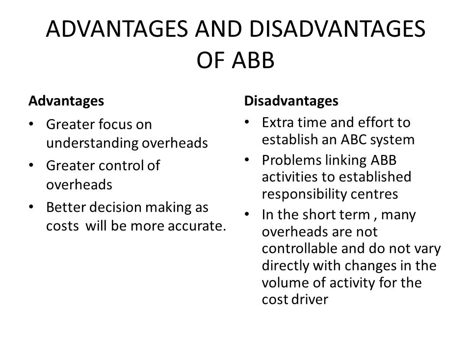 Advantages and Disadvantages of Zero Based Budgeting